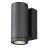 SLV Enola S Wall Light Aluminium Grey Round 6W 500lm - 940 Cool White | Outdoor - IP65 - Best Colour Rendering