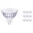 Multipack 10x Philips Master Value LED Spot GU5.3 MR16 7.5W 660lm 60D - 940 Cool White | Best Colour Rendering - Dimmable - Replaces 50W