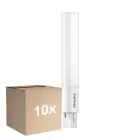 Multipack 10x Philips CorePro PL-S LED 5W - 830 Warm White | 2-Pin - Replaces 11W